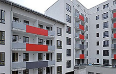 Cologne-Kalk的住宅楼